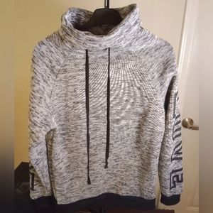 Love Cowl neck Gradient Sweater